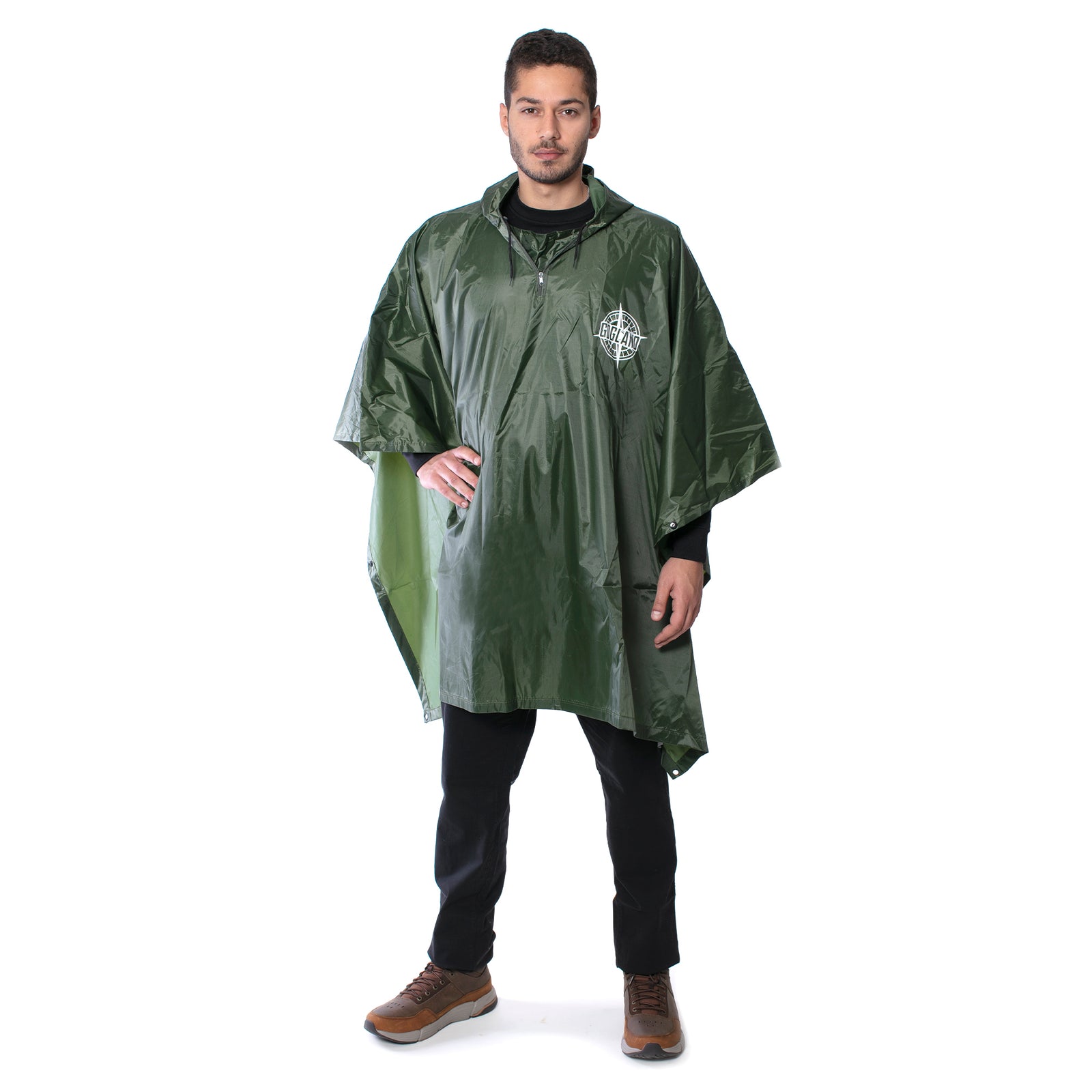 GOGLAND Â® Monsun Regenponcho groen