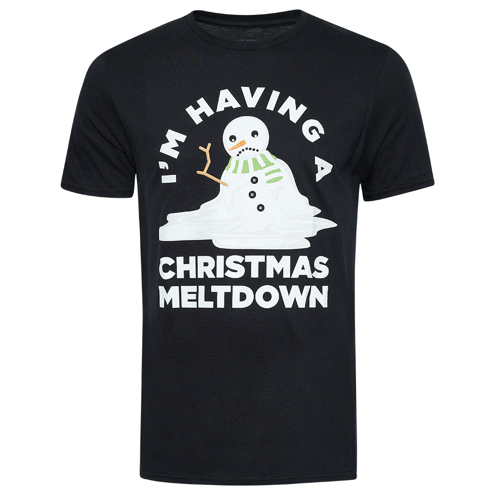 GAME ON Meltdown Herren T-Shirt GOMTS094BLK
