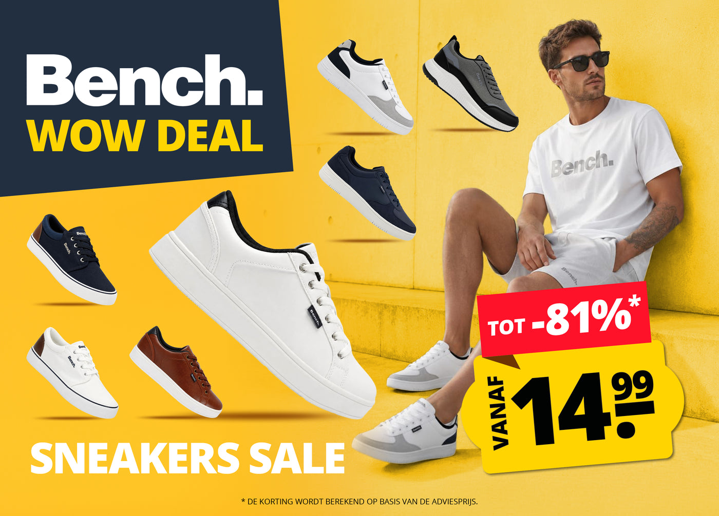 Bench Wow Deal Sneaker Sale