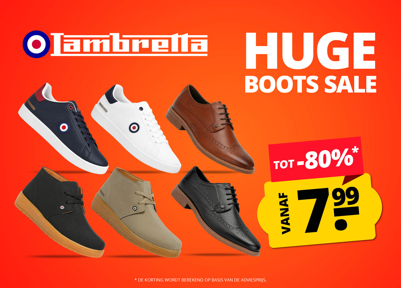 Lambretta Großer Schuhe Sale