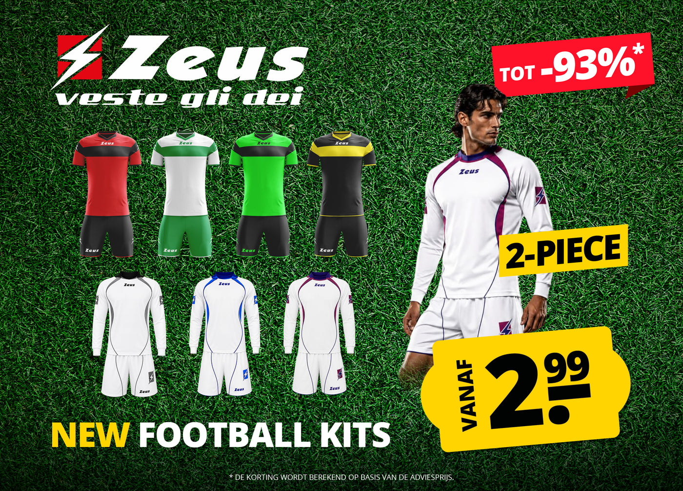 Zeus neue Trikot-Sets