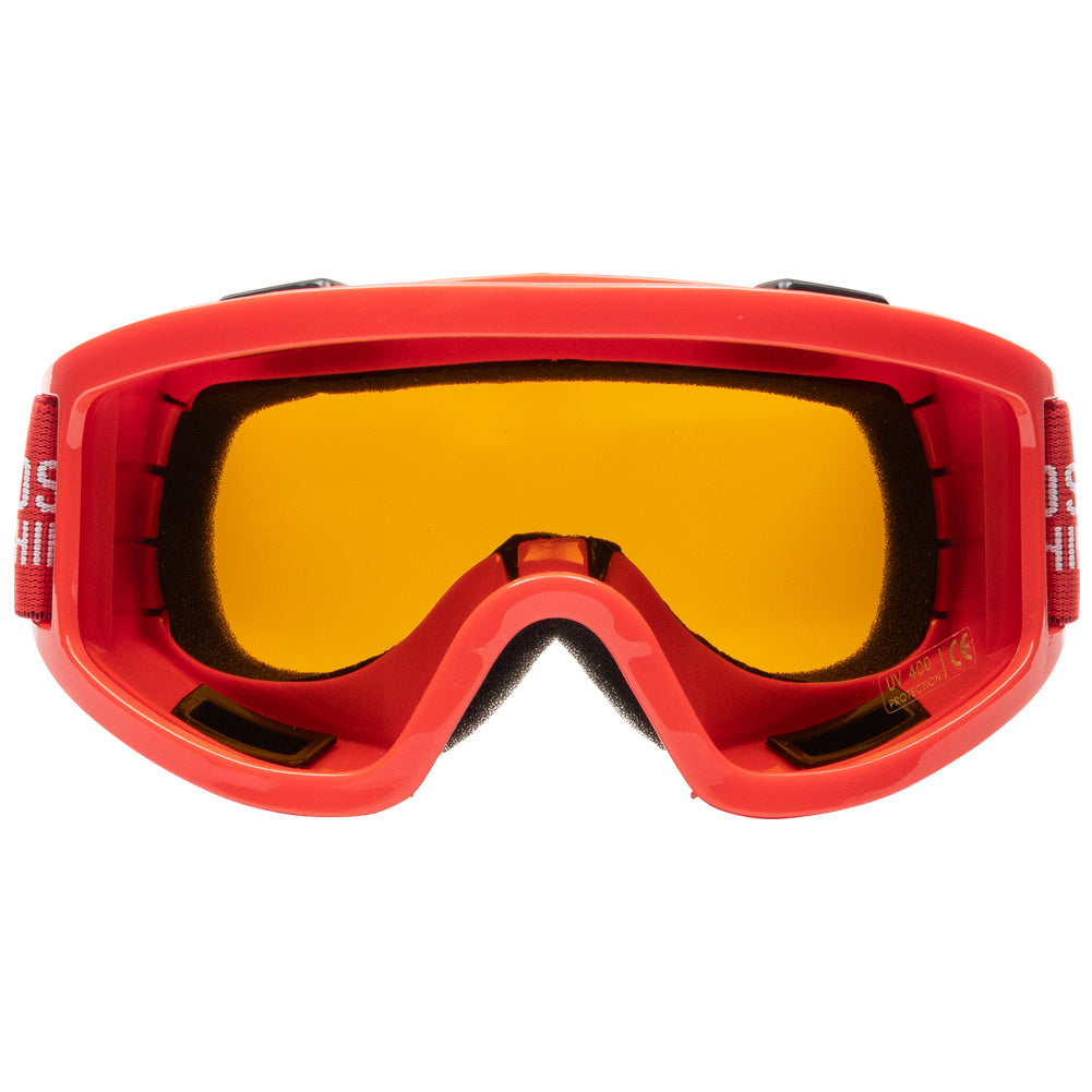 HIDETOSHI WAKASHIMA "Higashi" Unisex skibril snowboardbril rood