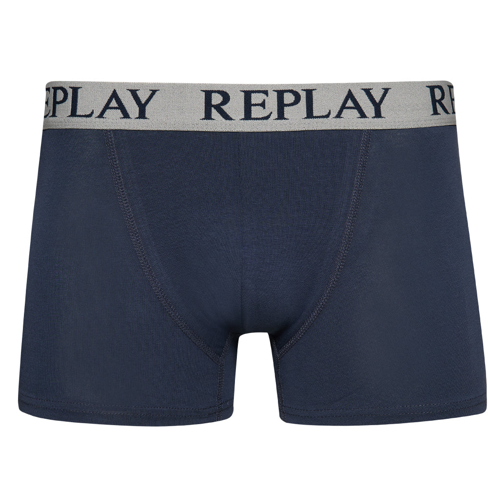 REPLAY Boxer Style Cuff Logo Heren Boxershorts 2-pack I101143-N145