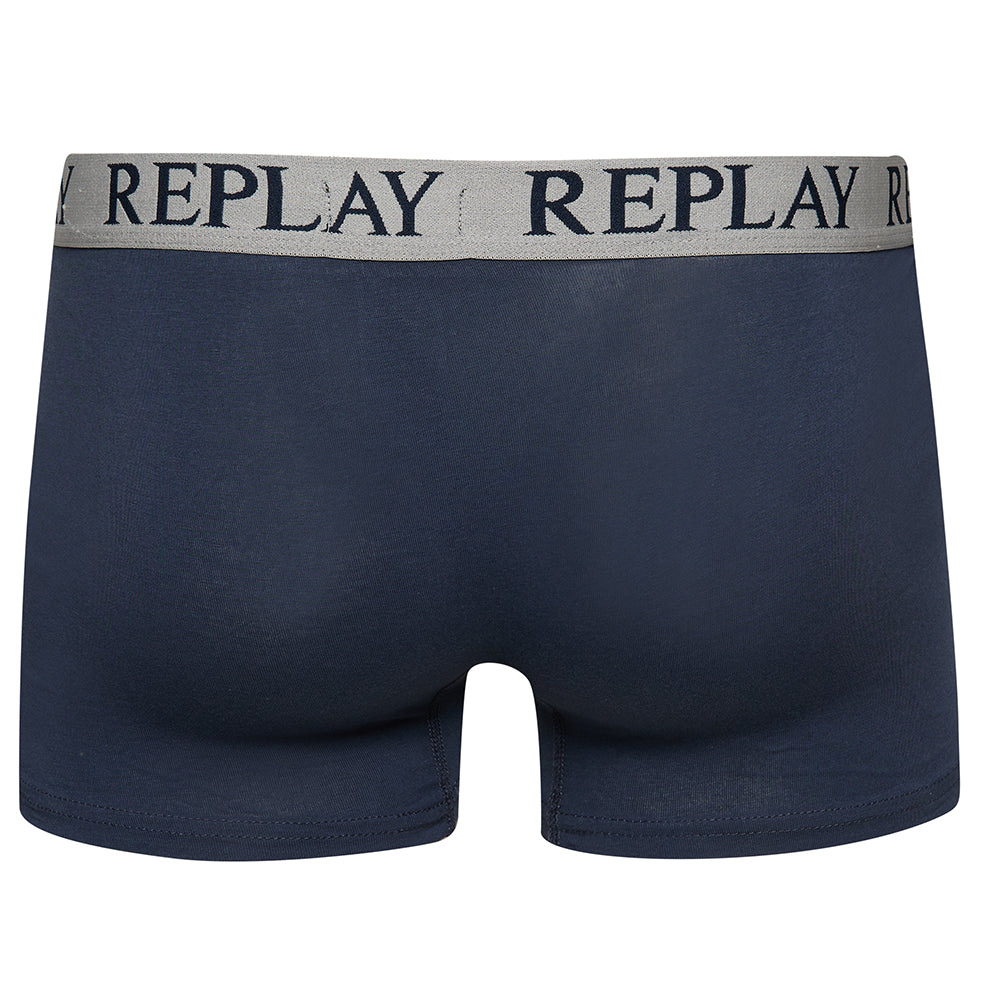 REPLAY Boxer Style Cuff Logo Heren Boxershorts 2-pack I101143-N145
