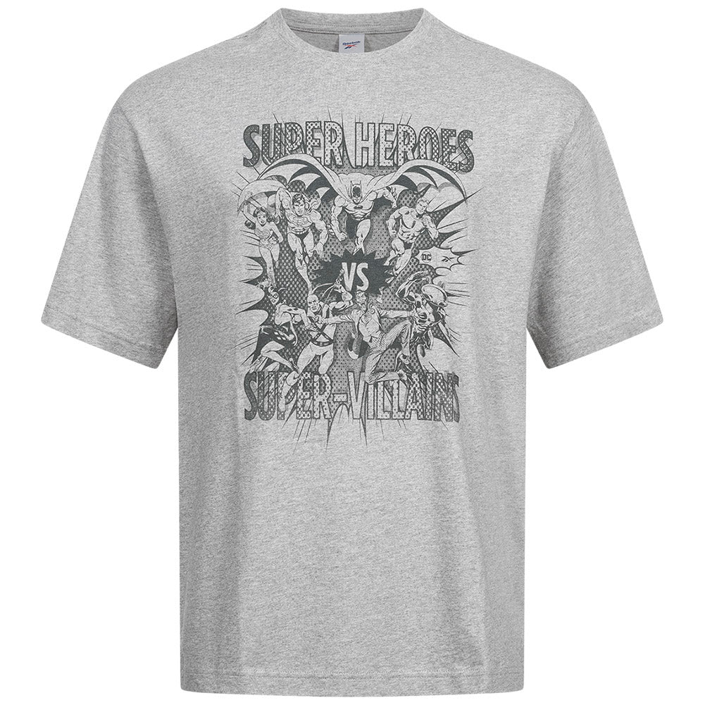 Reebok x DC COMICS Super Heroes vs Super-Villains T-shirt voor heren IB5815