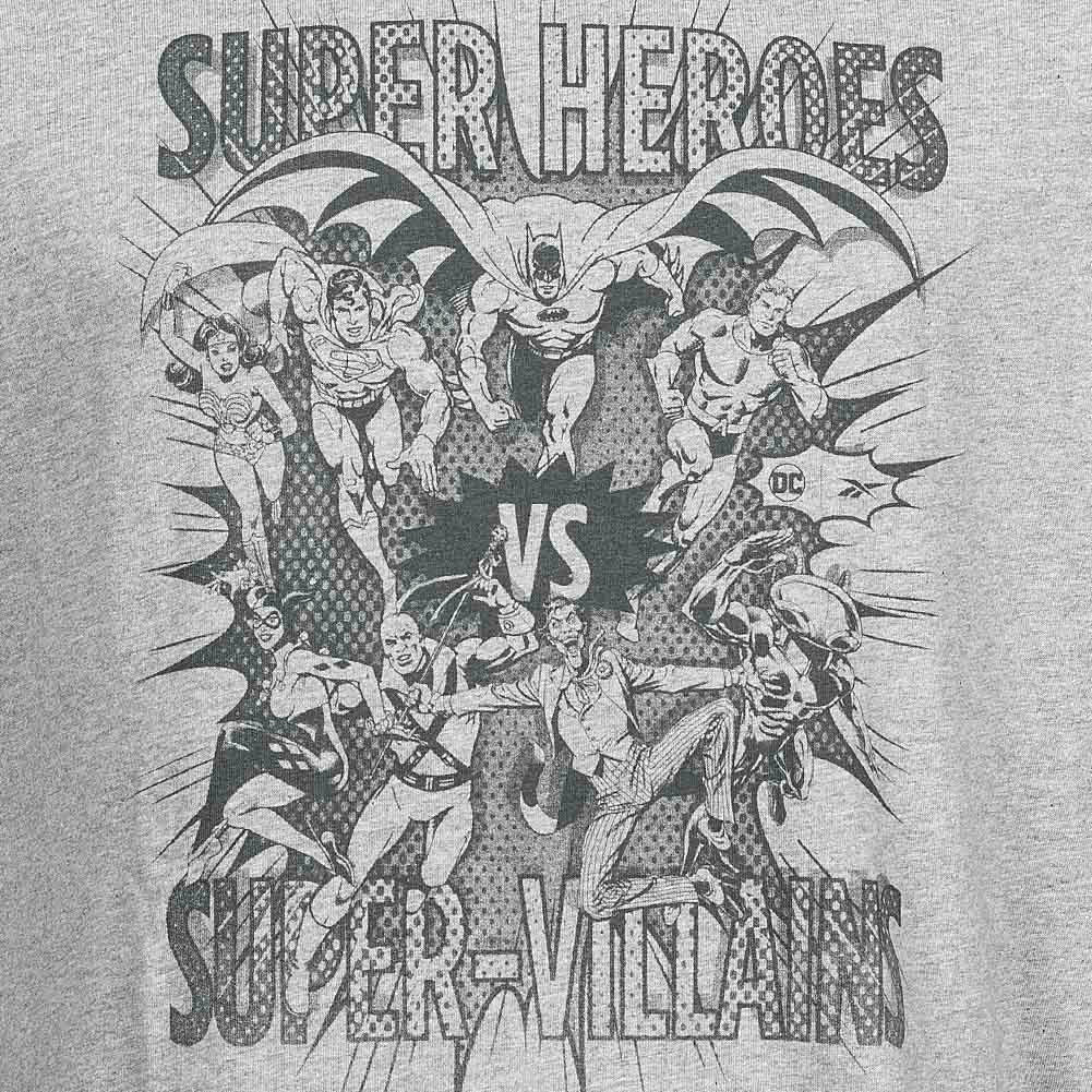 Reebok x DC COMICS Super Heroes vs Super-Villains T-shirt voor heren IB5815