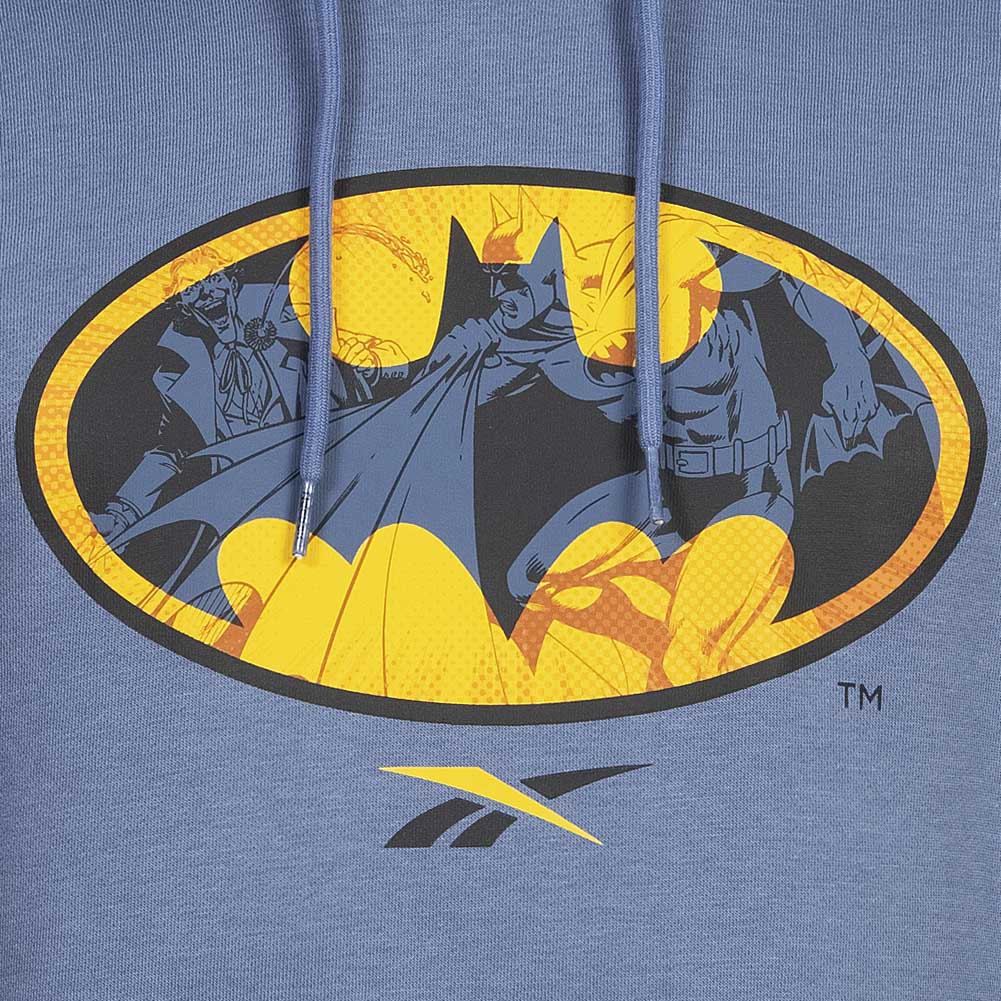 Reebok x RBK DC COMICS Batman Hoodie Heren Capuchon Sweatshirt IB5817