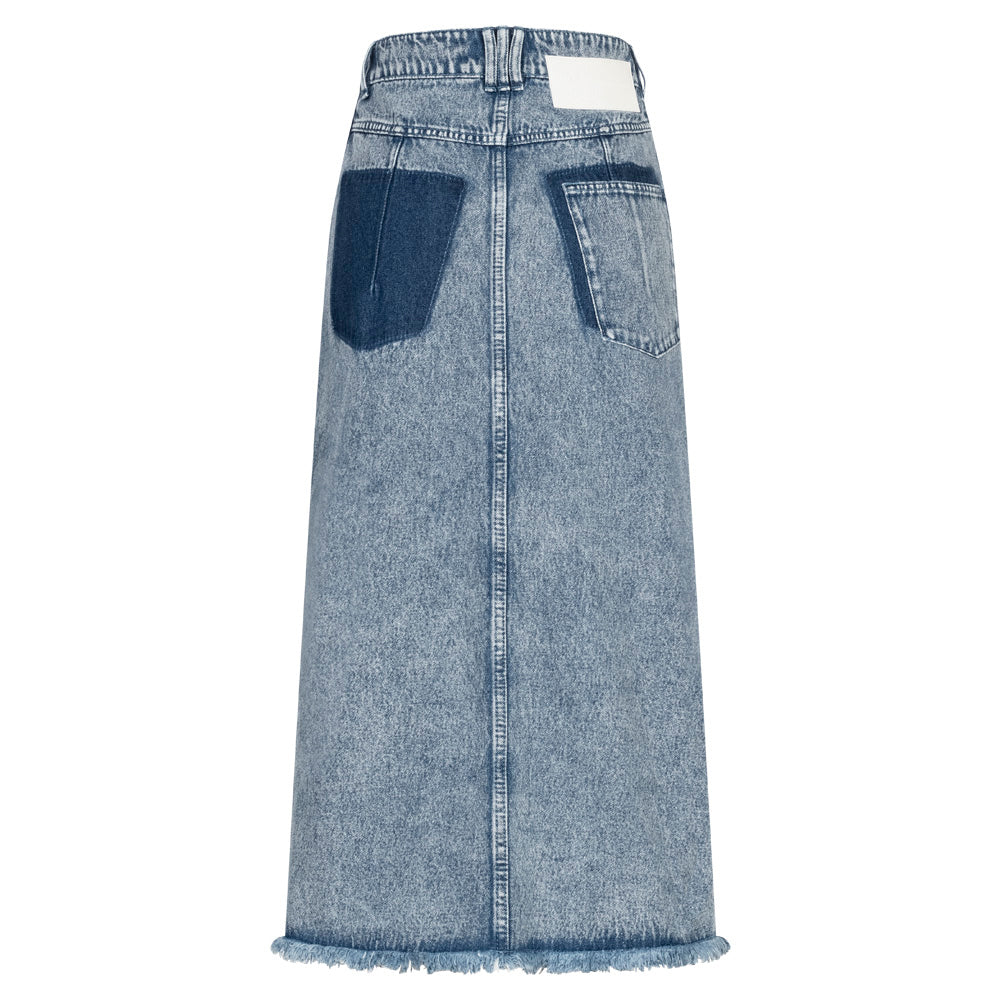 adidas Originals x KSENIA SCHNAIDER Dames Jeans Rok IW5665