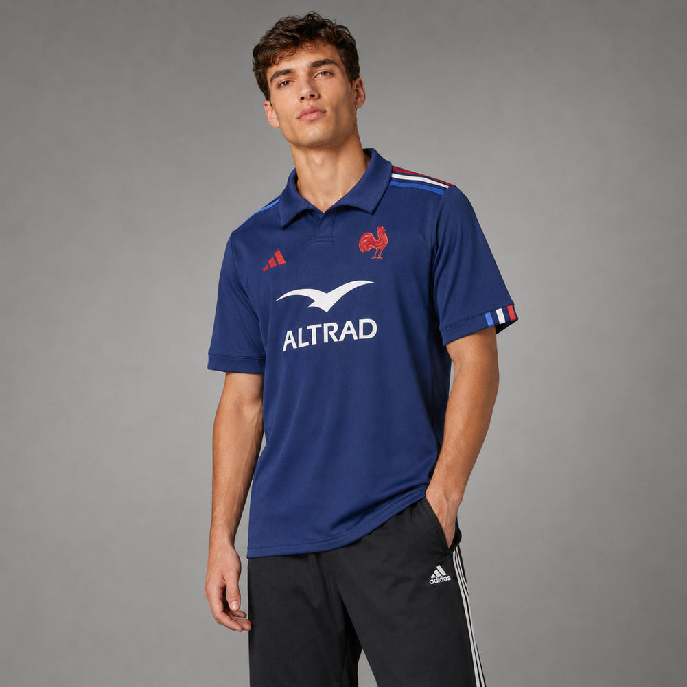 Frankrijk FFR Rugby adidas Heren Thuisshirt JG3533