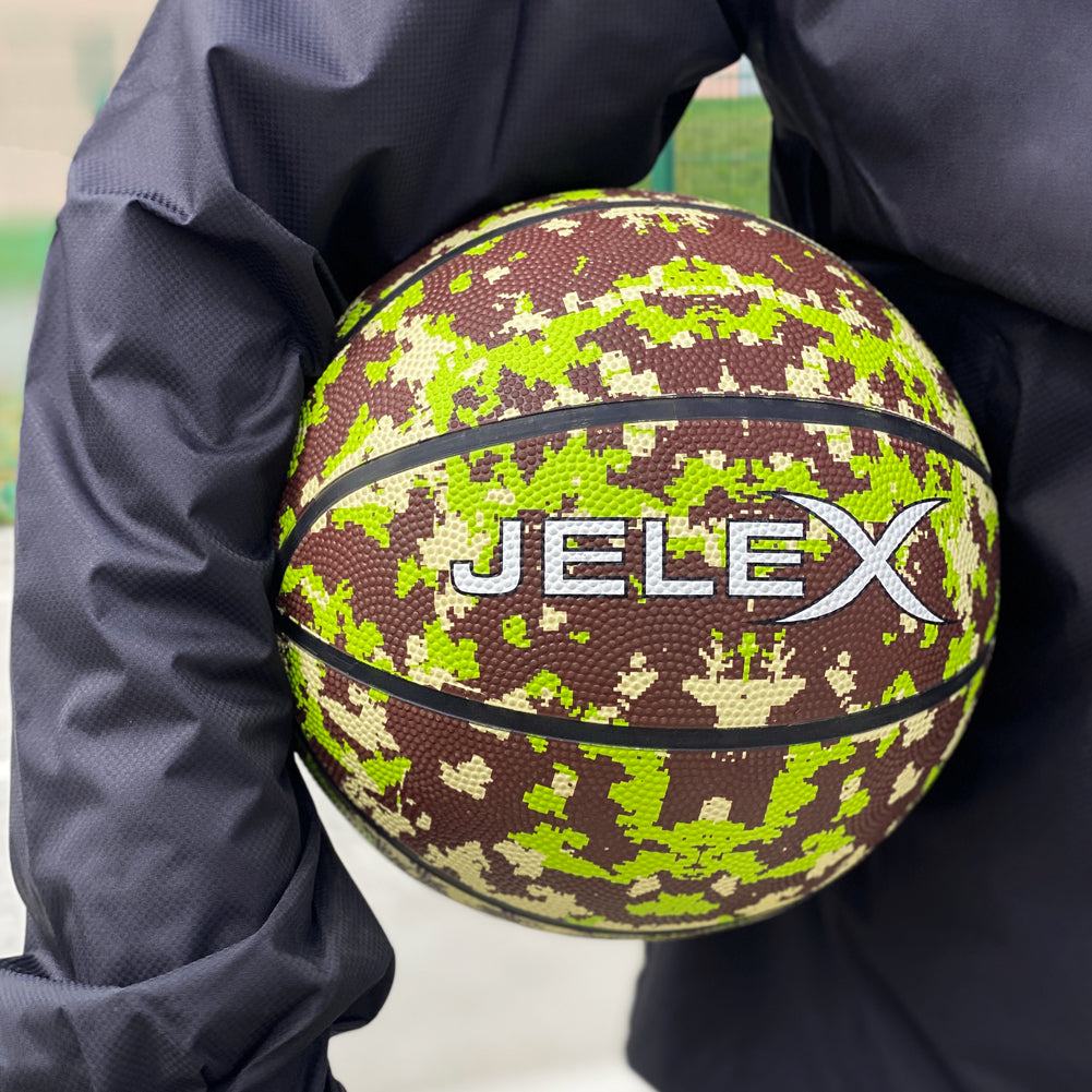JELEX Sniper Basketbal groene camouflage