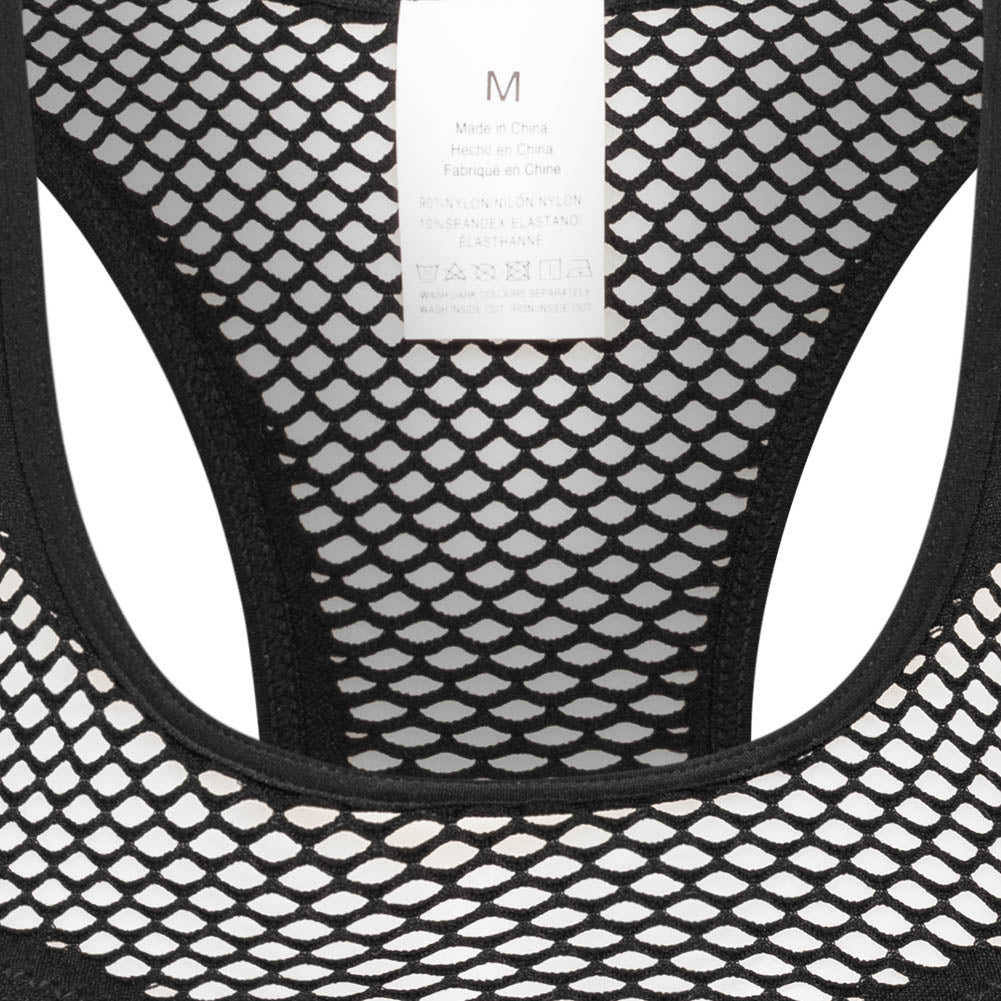 JELEX Sportstyle dames sportbeha zwart