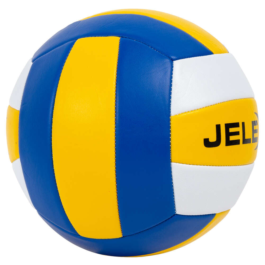 JELEX Softtouch Volleybal geel donkerblauw wit