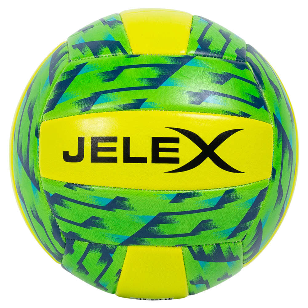 JELEX Softtouch Volleybal geel + gras groen