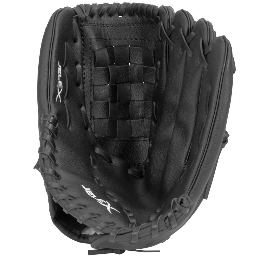 JELEX Safe Catch Honkbal handschoen links voor rechtshandigen zwart