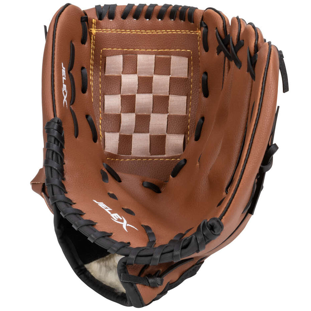 JELEX Safe Catch Honkbal handschoen links voor rechtshandigen bruin