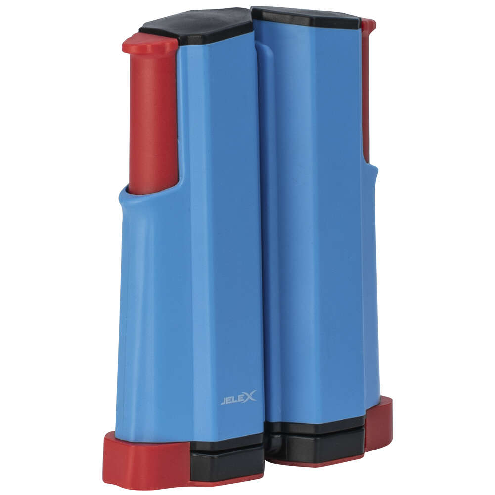 JELEX Roll Up Verstelbaar Tafeltennisnet blauw