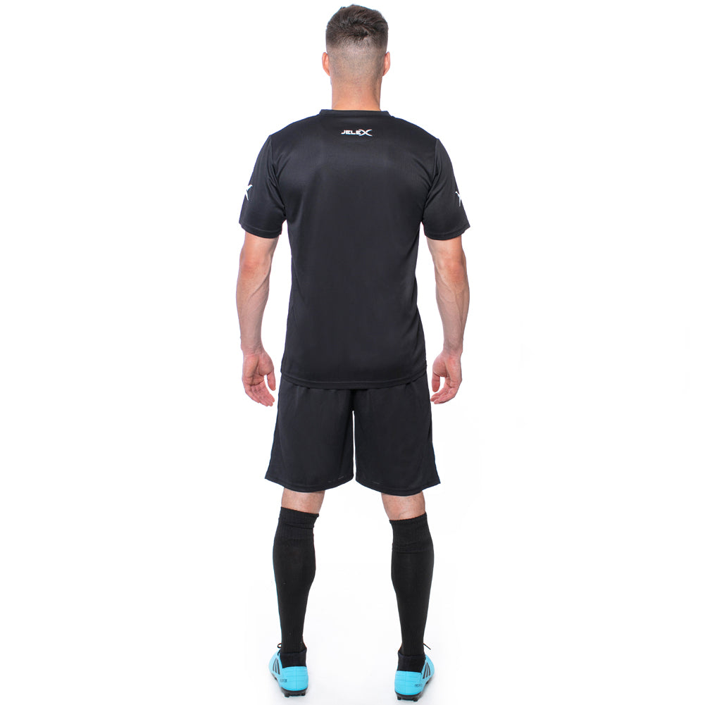 JELEX "Team 26" Voetbaltenue 2-delig zwart