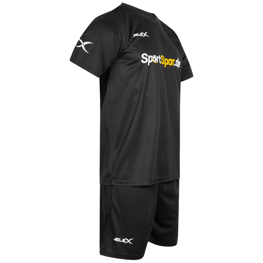JELEX "Team 26" Voetbaltenue 2-delig zwart