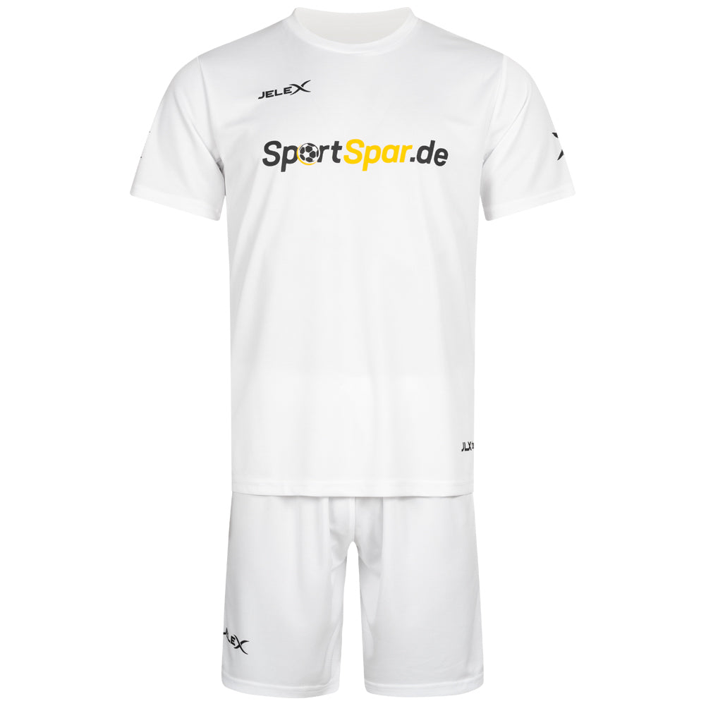 JELEX "Team 26" Voetbaltenue 2-delig wit