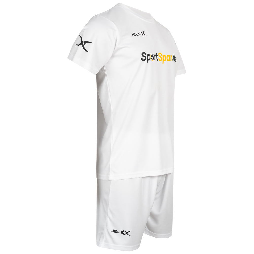 JELEX "Team 26" Voetbaltenue 2-delig wit