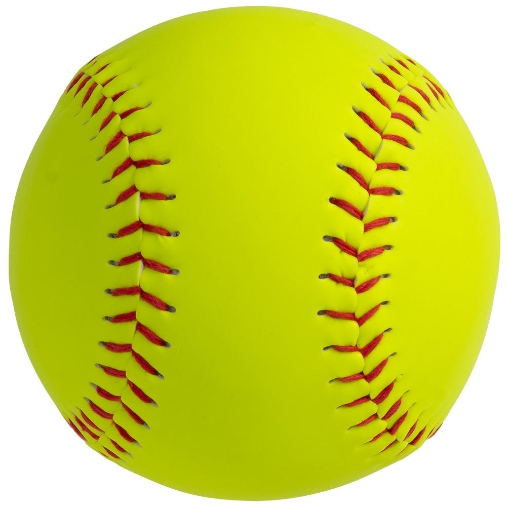 JELEX "Homerun" Honkbal 12" met kurken kern geel