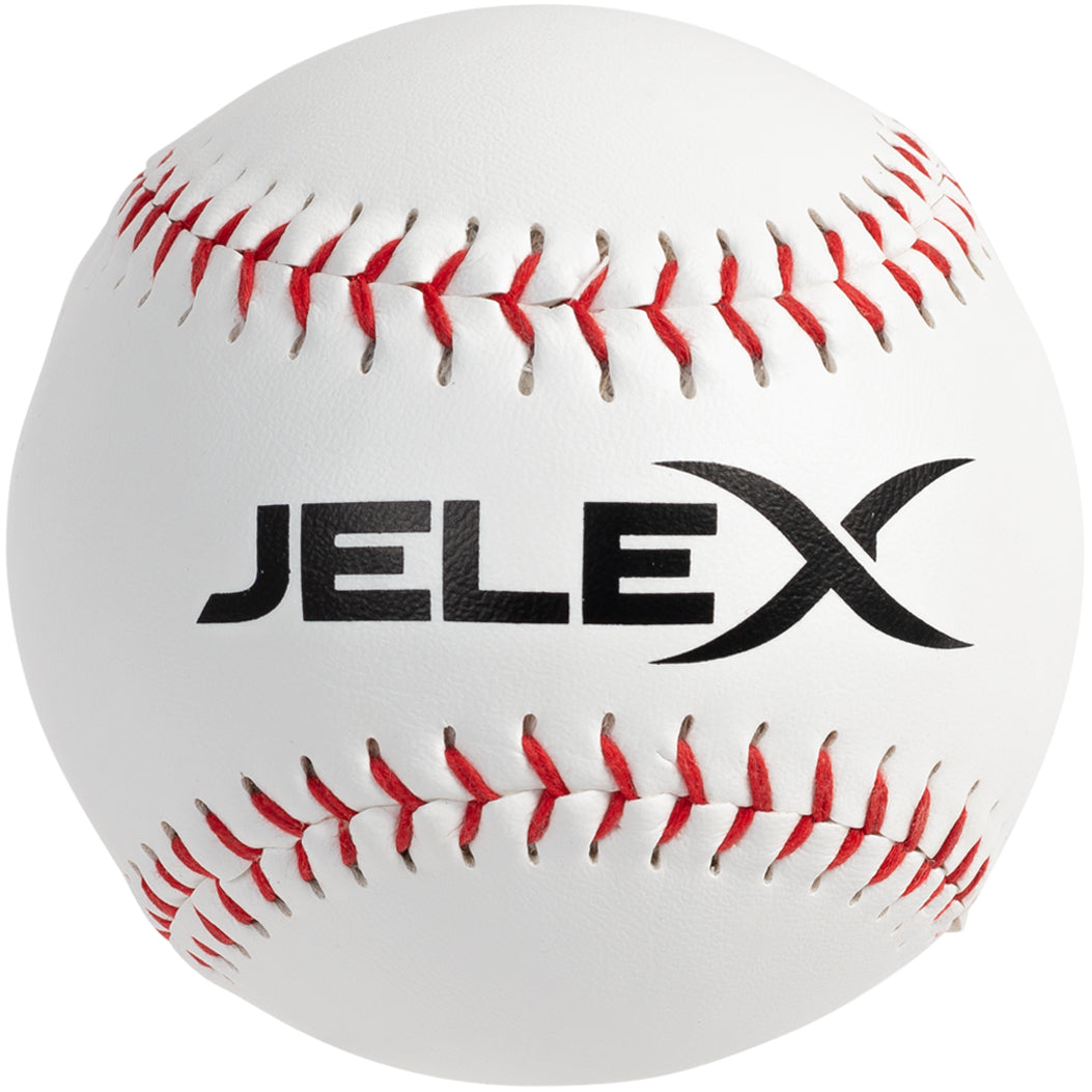 JELEX "Homerun" Baseball 12" met kurken kern wit