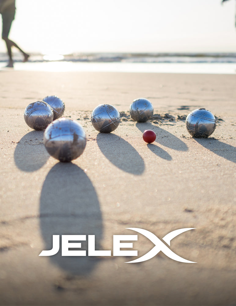 JELEX Jeu de boules set 8-delig