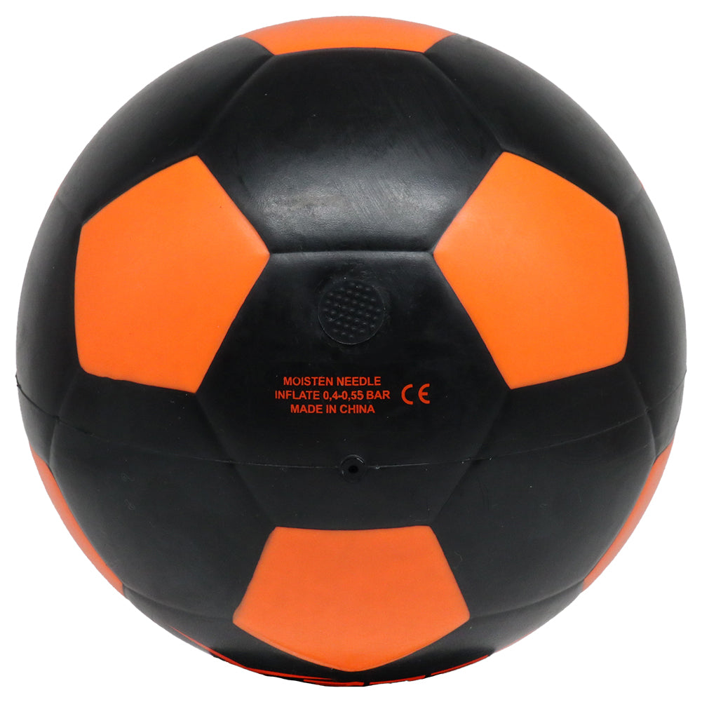 JELEX "Neon" LED Licht Voetbal zwart/oranje