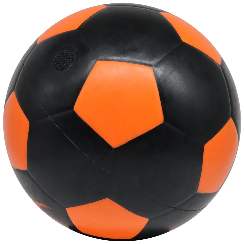 JELEX "Neon" LED Licht Voetbal zwart/oranje