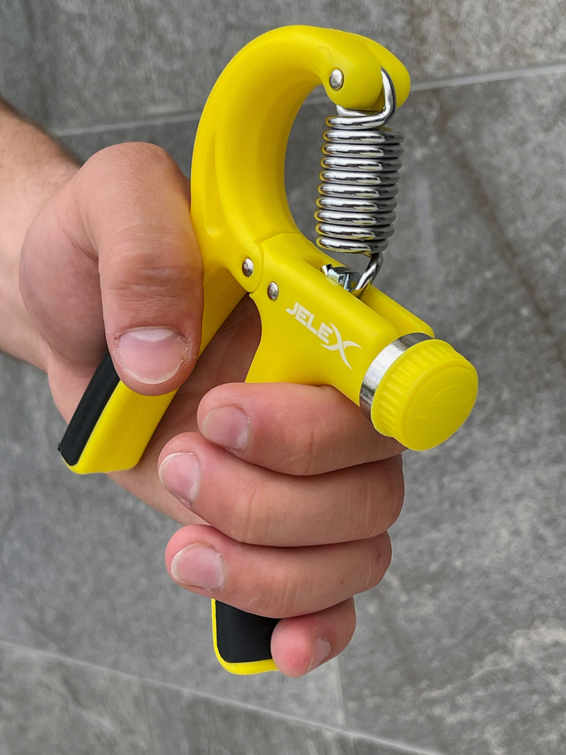 JELEX Strong Grip Handtrainer Hand Grip geel