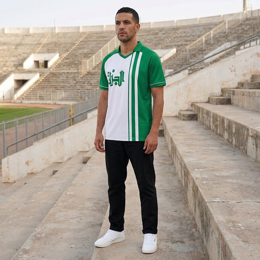 Algerije "Retro History" JELEX Heren Shirt