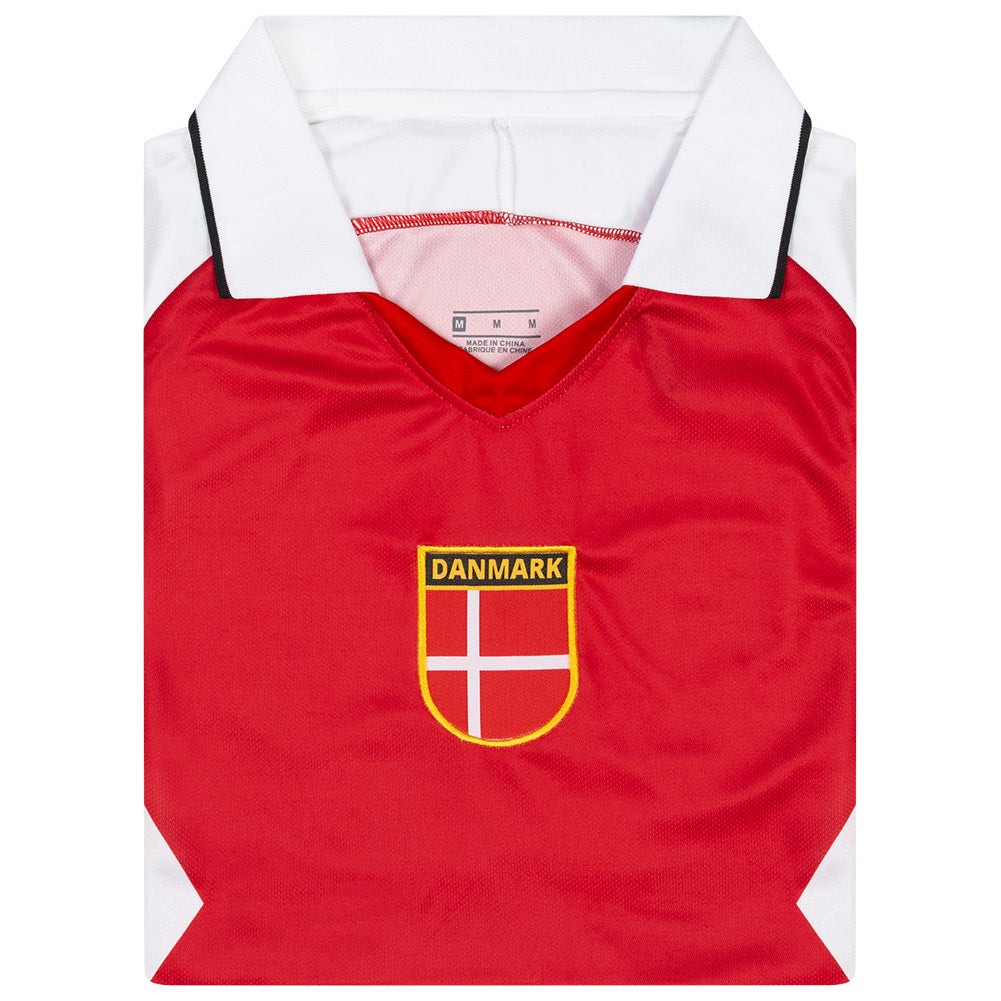 Denemarken "Retro History" JELEX heren voetbalshirt
