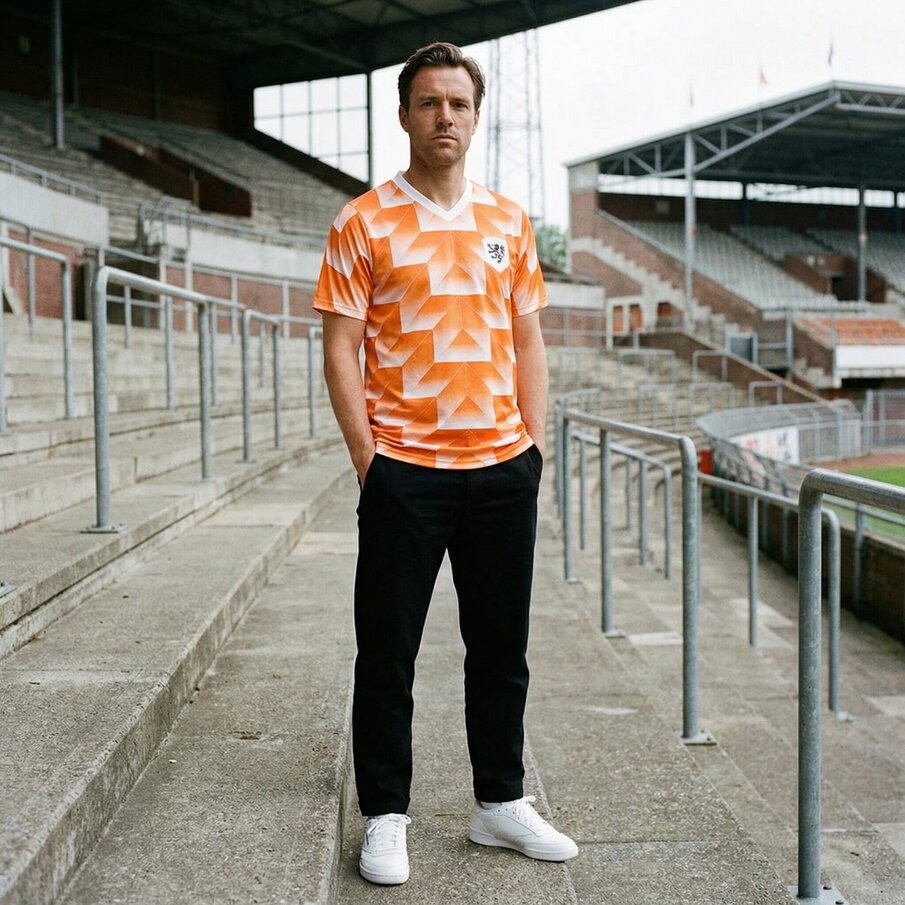 Nederland "Retro History" JELEX Heren Shirt