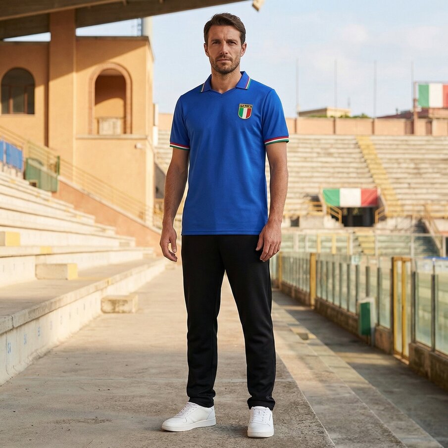 Italië "Retro History" JELEX heren T-shirt