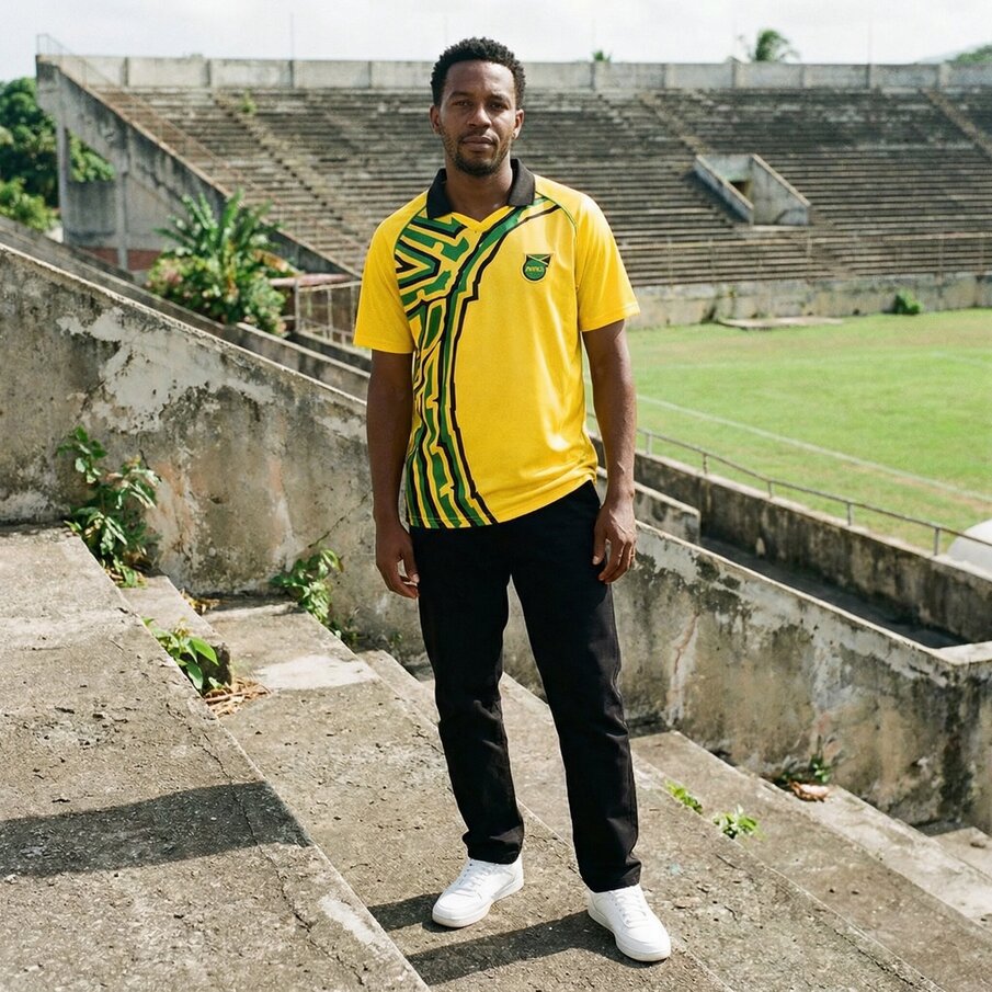 Jamaica "Retro History" JELEX Heren Jersey