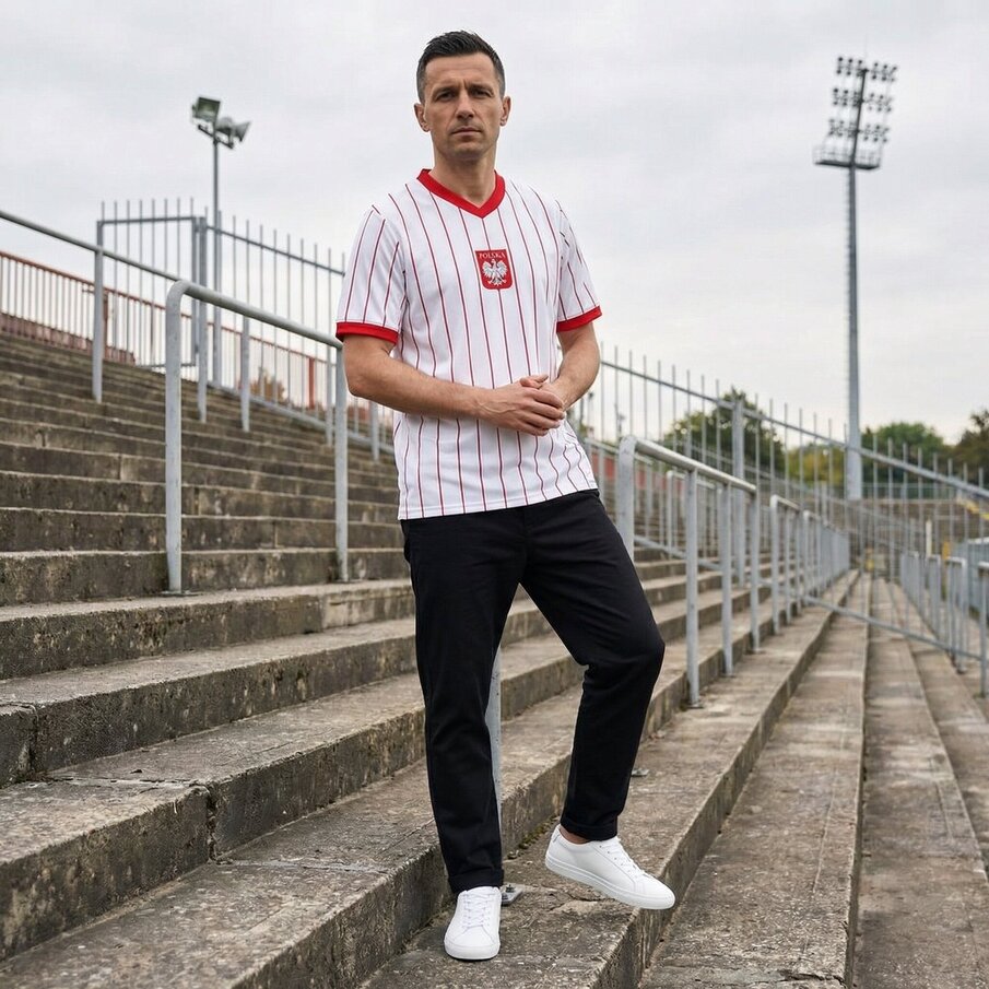 Polen "Retro History" JELEX Heren Shirt