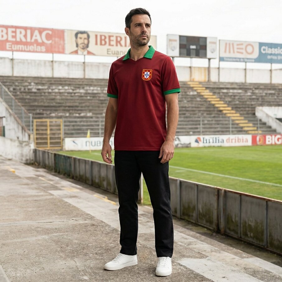 Portugal "Retro History" JELEX herenshirt