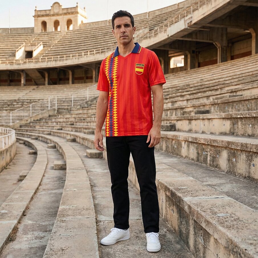 Spanje "Retro History" JELEX Heren Shirt