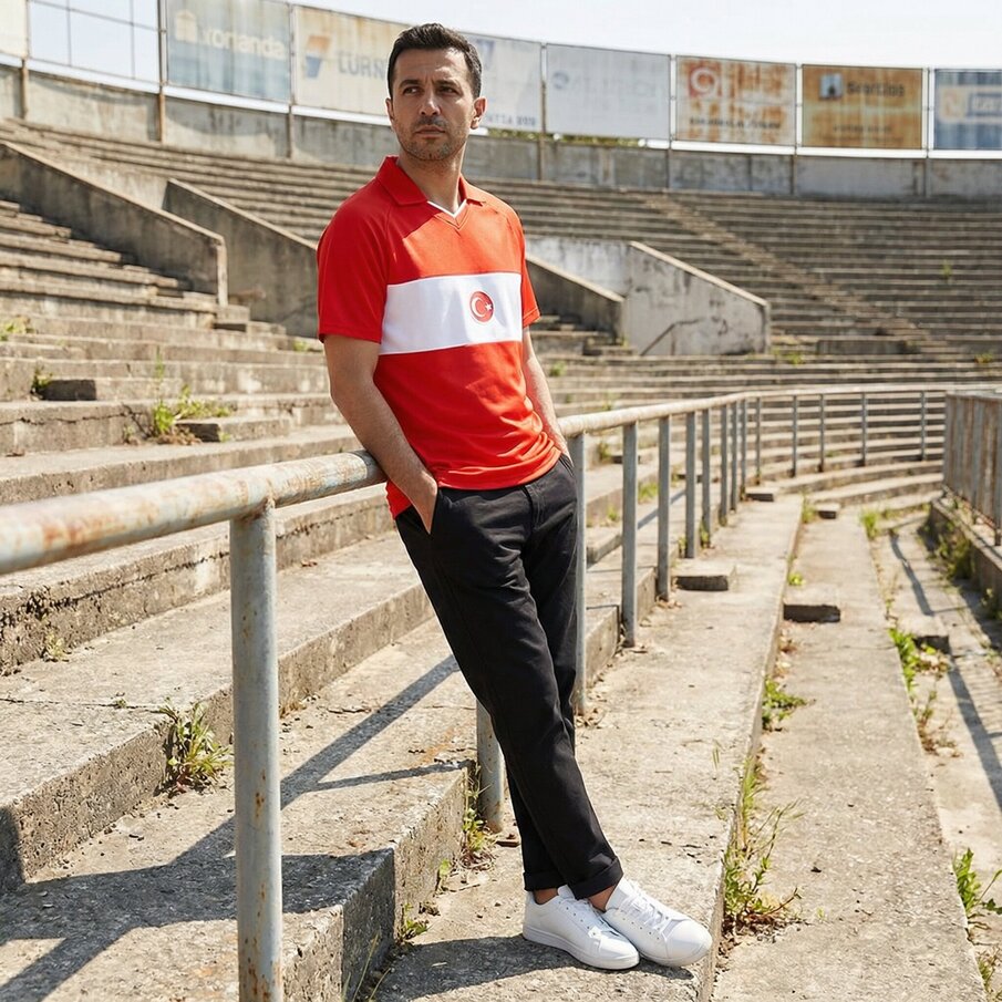 Turkije "Retro History" JELEX Heren T-shirt