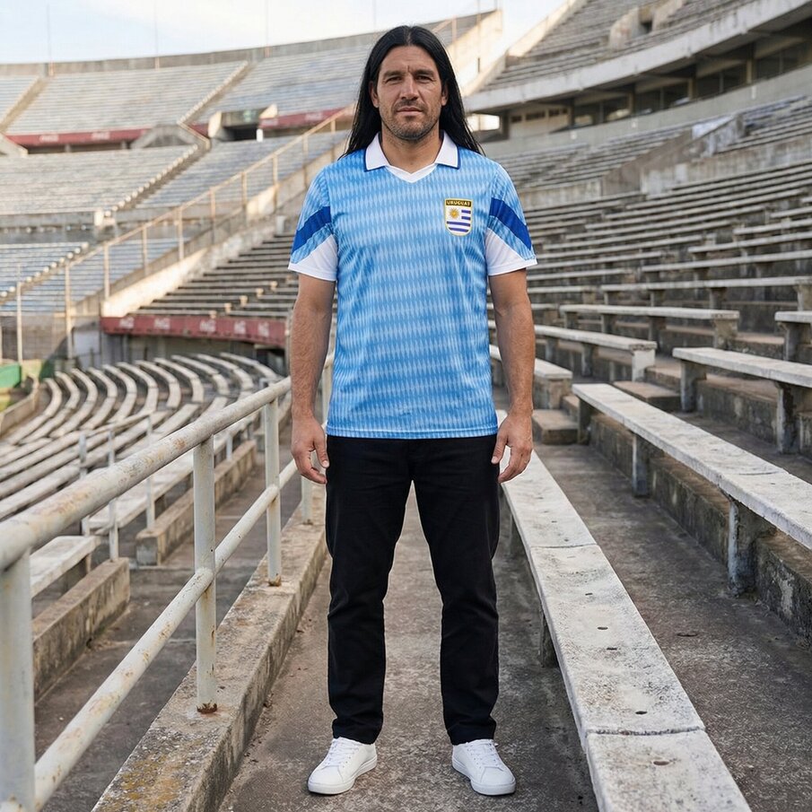 Uruguay "Retro History" JELEX herenshirt