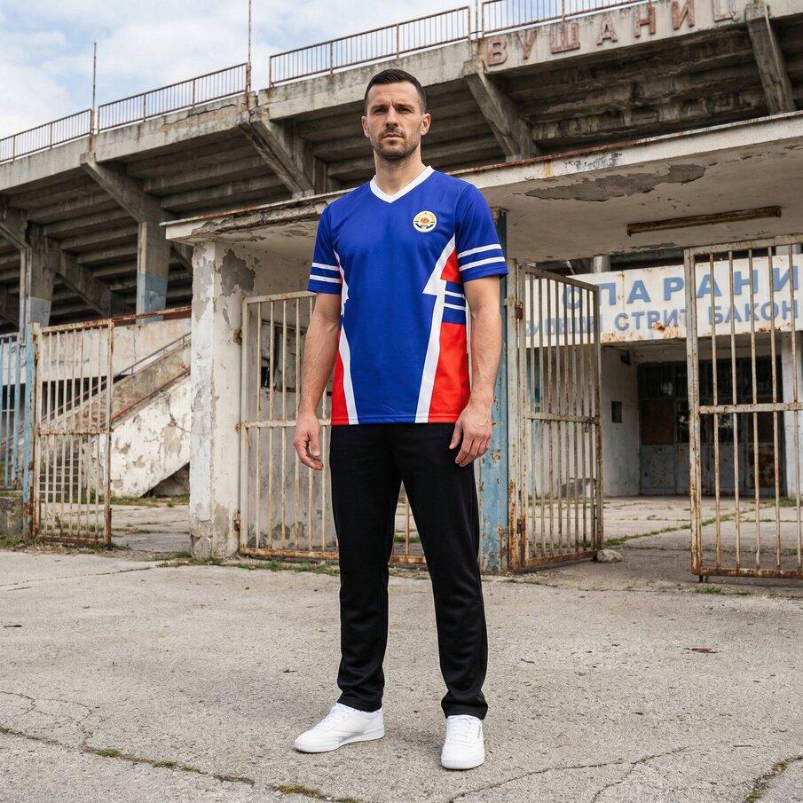 Joegoslavië "Retro History" JELEX Heren Shirt