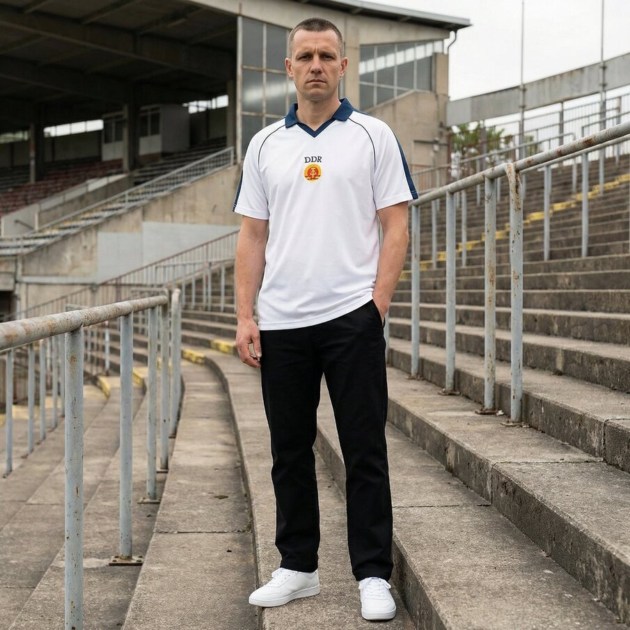 DDR "Retro History" JELEX Heren Uitshirt