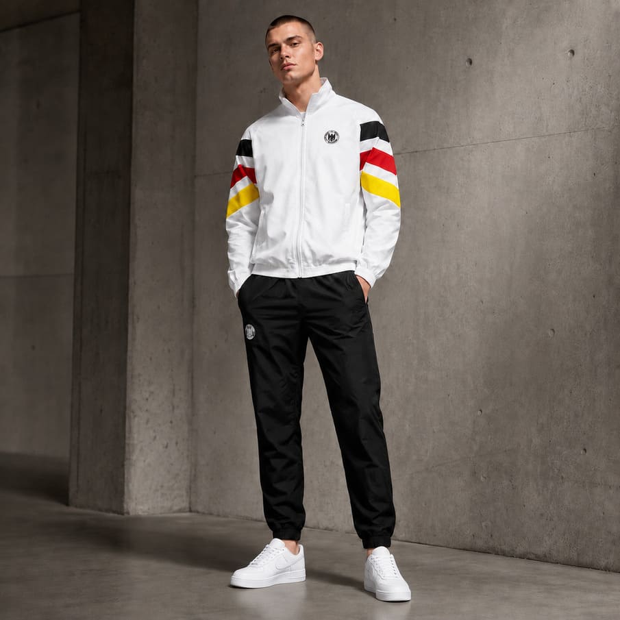 Duitsland "Retro Tracksuit" JELEX Heren Thuis Presentatiepak