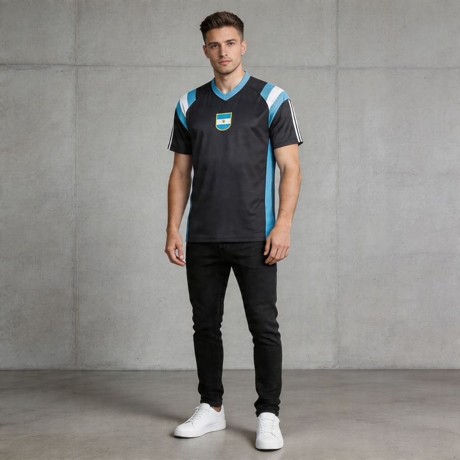 Argentinië "Retro History" JELEX Heren Uitshirt