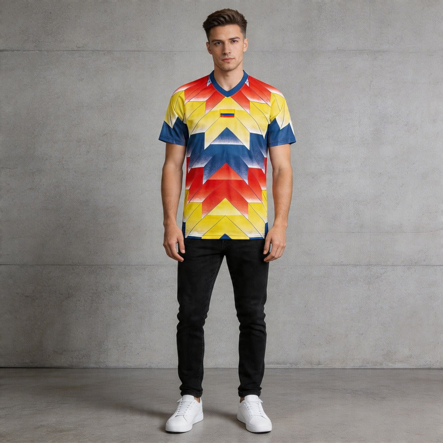 Colombia "Retro History" JELEX heren voetbalshirt