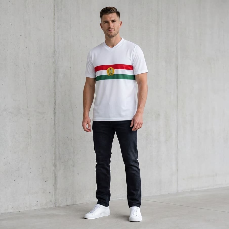 Hongarije "Retro History" JELEX Heren Shirt