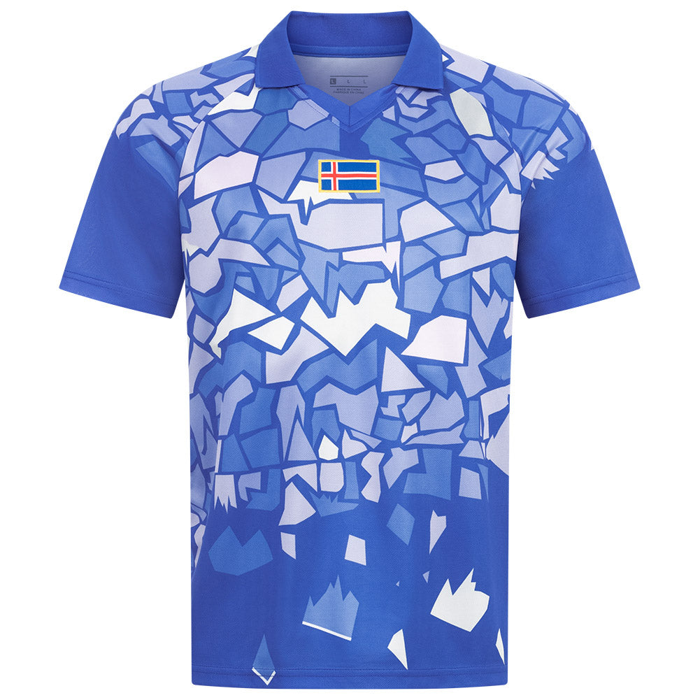 IJsland "Retro Geschiedenis" JELEX Heren Jersey
