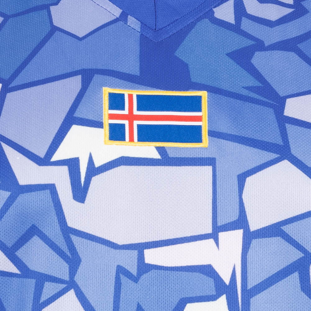IJsland "Retro Geschiedenis" JELEX Heren Jersey