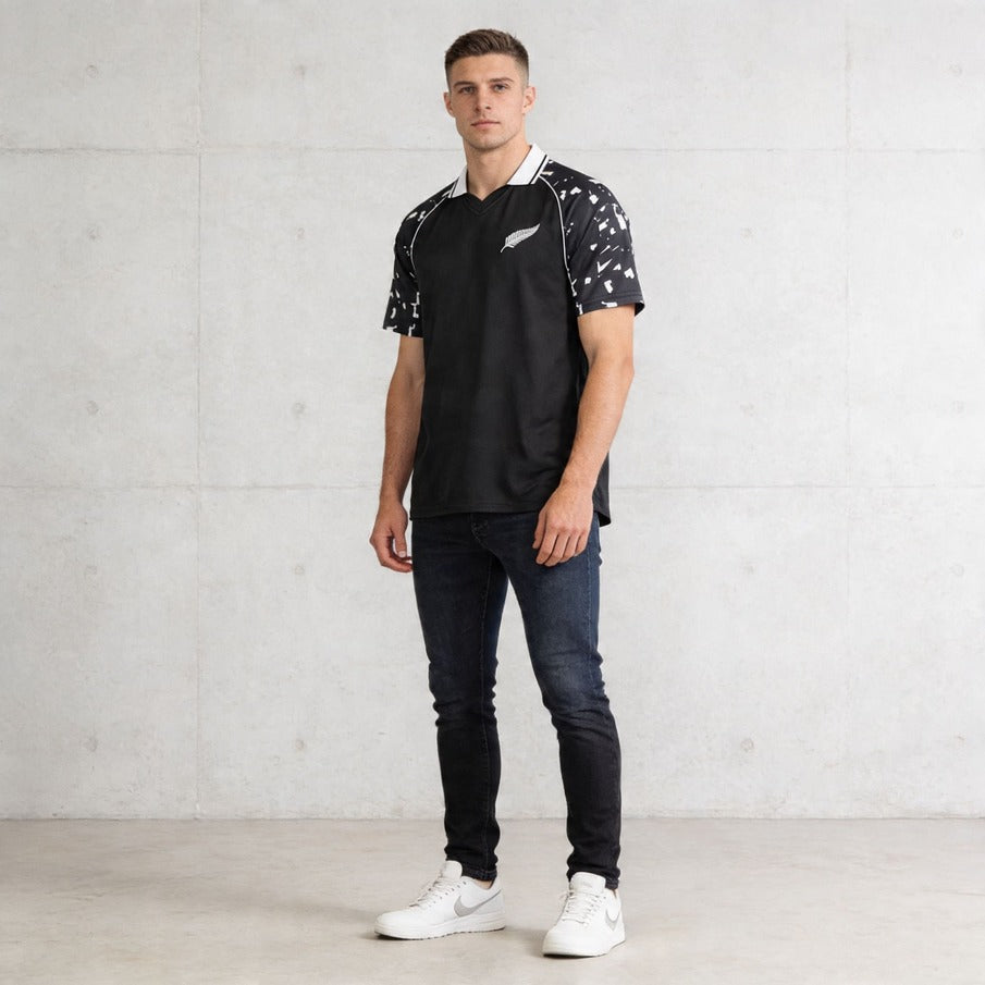 Nieuw-Zeeland "Retro History" JELEX Herenshirt