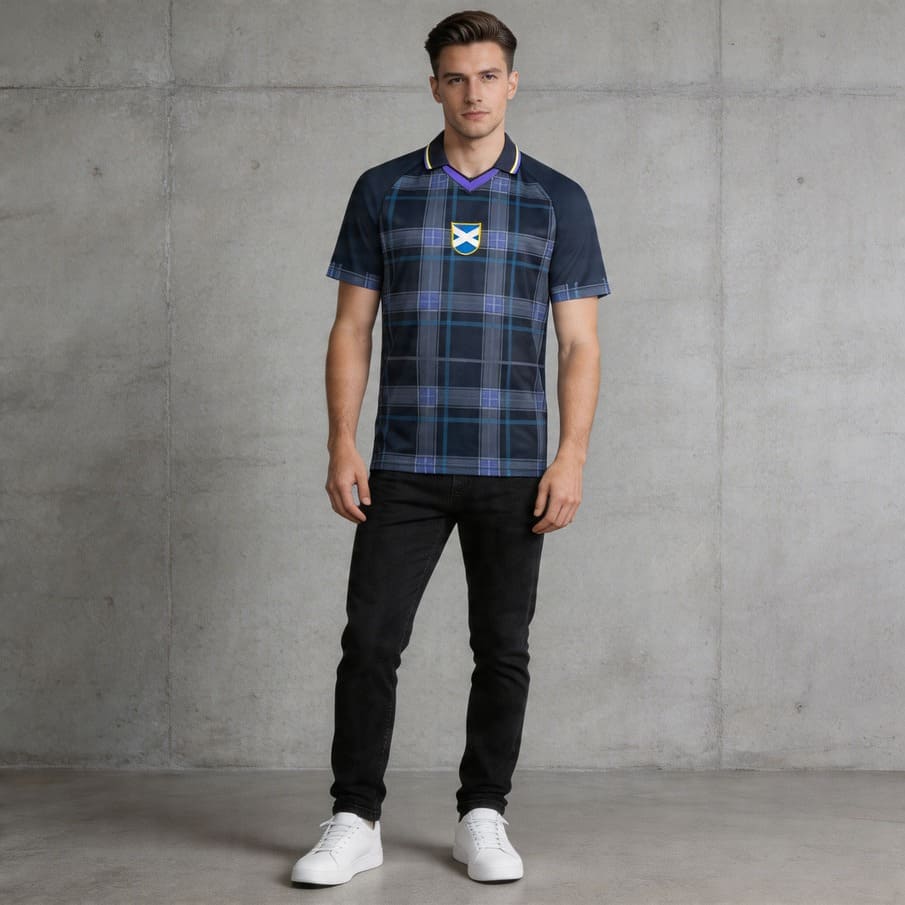 Schotland "Retro History" JELEX Heren Jersey